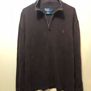 Polo Ralph Lauren cotton zipsweater jacket men's L